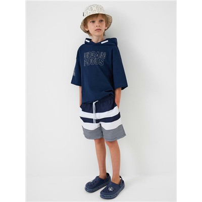 Шорты текстильные плавательные для мальчиков, длинные