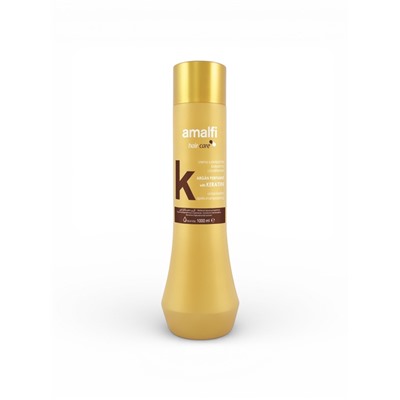 Кондиционер для волос AMALFI Keratin Argan с кератином и аргановым маслом для вьющихся волос, 750 мл
