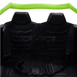 Электромобиль детский "Багги" (цвет зеленый)