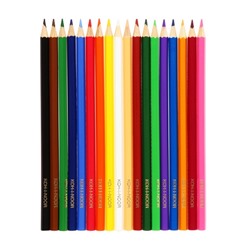 Карандаши 18 цветов, K-I-N 3553 Racoon, шестигранный, картонная упаковка
