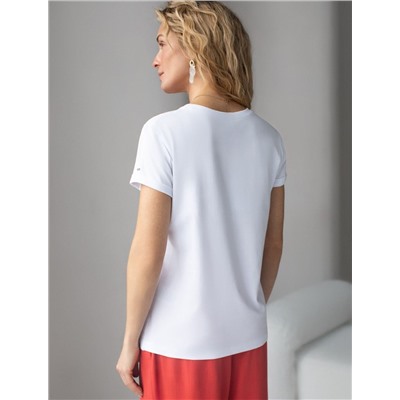 VILATTE Футболка D49.146