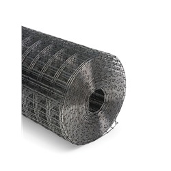 Сетка сварная оцинкованная, 10×1 м, ячейка 25×12.5 мм, d=0.7 мм, металл, Greengo