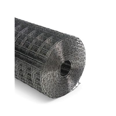Сетка сварная оцинкованная, 10×1 м, ячейка 25×12.5 мм, d=0.7 мм, металл, Greengo