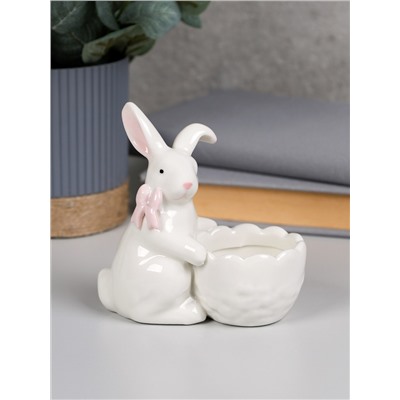 Фигурка Кролик 10 см / YZ1107 /уп 48/фарфор