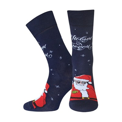 Новогодние БРЕСТСКИЕ НОСКИ МУЖСКИЕ 2146 NEW YEAR