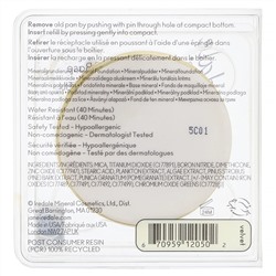 Jane Iredale, PurePressed Base, Mineral Foundation Refill, SPF 15 PA++, Velvet, 0.35 oz (9.9 g)