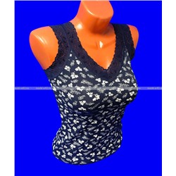 Майки женские Miss Emma Турция Кружево Цветочки код 9151 (код 9164, 1983, 9216)