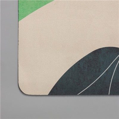 Коврики для дома SAVANNA «Минт», 2 шт., 40×120 см, 40×60 см