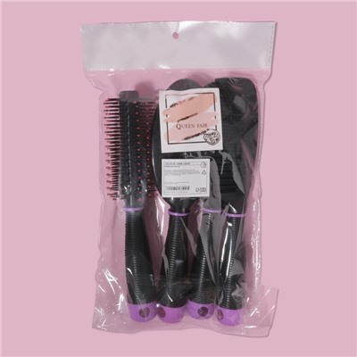 Набор парикмахерский, 4 предмета, 21.5 (±1) см, МИКС