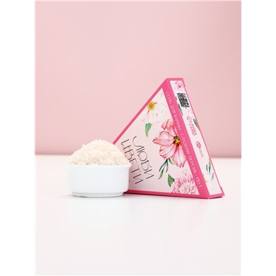 Соль для ванны, аромат нежный пион, 150 г, Чистое счастье