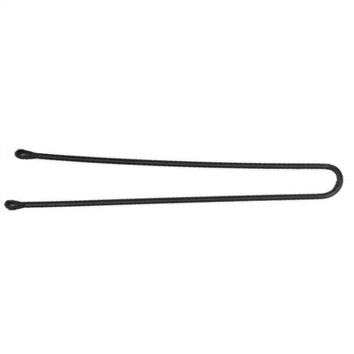 Dewal Шпильки для волос прямые SLT60P-1/60, 60 мм, черный, 60 шт. 2908