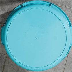 Таз хозяйственный, 10 л, пластик, МИКС