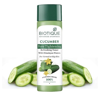 Biotique Cucumber Pore Tightening Toner / Биотик Огуречный Тоник Сужающий Поры 120 мл