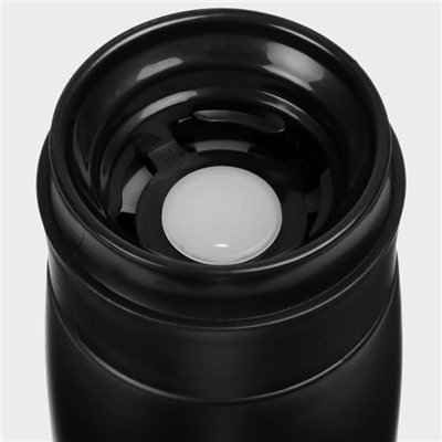 УЦЕНКА Термос с рисунком «Сила духа», 500 мл, чёрный