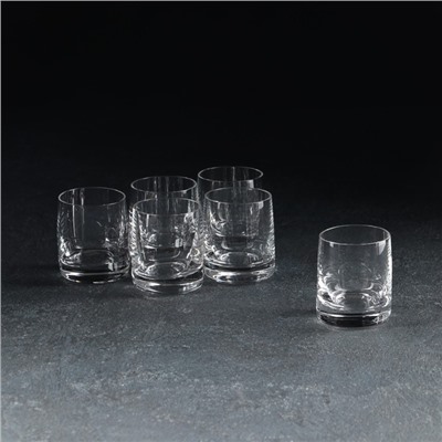 Набор рюмок «Идеал», 6 шт., 60 мл, хрустальное стекло