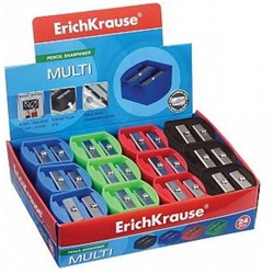 Точилка пластиковая два отверстия MULTI 38575 ErichKrause