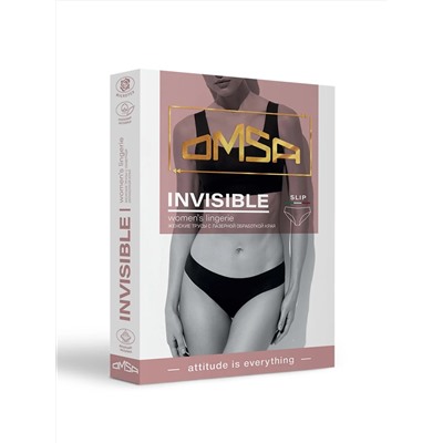 Omsa Трусы 2. OmD 2212B Invisible Slip (лазерная обработка края), PA