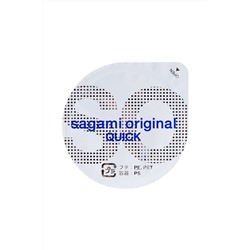 Ультратонкие презервативы Sagami Original 0.02 Quick - 6 шт.