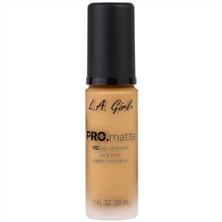 L.A. Girl, Тональная основа Pro Matte HD, оттенок Natural, 30 мл