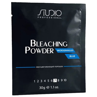 Kapous Обесцвечивающий порошок для волос «Microgranules Blue» 30 г