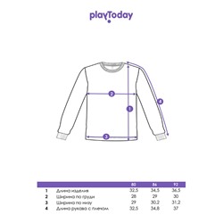 Джемпер детский трикотажный для мальчиков (футболка с длинными рукавами)