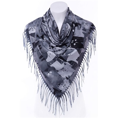 Платок CY2593-1 Кошки