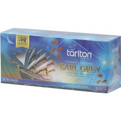 TARLTON. Earl Grey 50 гр. карт.пачка, 25 пак.