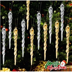 Набор подвесок-сосулек (2 шт)