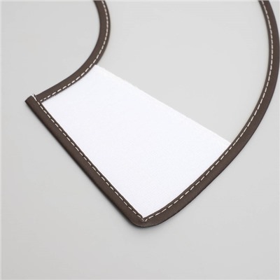 Ветеринарный воротник «Пижон» №5, обхват шеи 29.5 см, высота 15 см