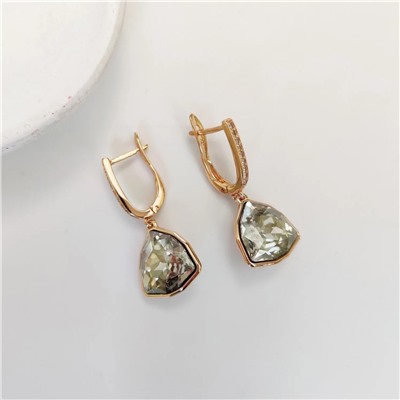 Серьги с кристаллами Swarovski