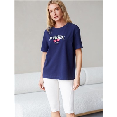 VILATTE Футболка D49.136