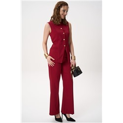 Брюки Дарси (бордовый)