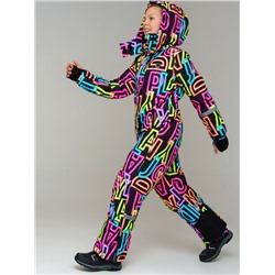 Комбинезон текстильный с полиуретановым покрытием для девочек