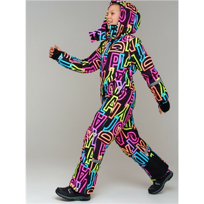 Комбинезон текстильный с полиуретановым покрытием для девочек