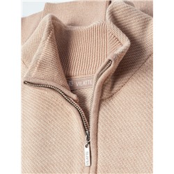 Джемпер жаккардовой вязки из пряжи двух оттенков