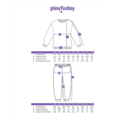 PLAYTODAY Пижама 42511011