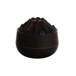 Увлажнитель воздуха LHU-05, ультразвуковой, с подсветкой, 300 мл, от USB, 2.2 Вт, коричневый