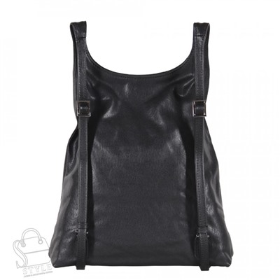 Рюкзак женский кожаный 9021VG black Vitelli Grassi
