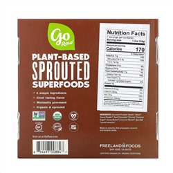 Go Raw, Sprouted Seed Trail Mix Bar, Dark Chocolate Sea Salt, 12 Bars, 1.2 oz(34 g) Each