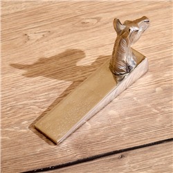 Стоппер дверной «Конь», 15×3.5×9 см, алюминий