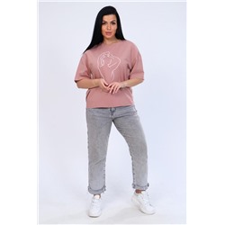 Футболка 82018 (Сухая роза)