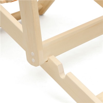 Шезлонг деревянный, складной, липа