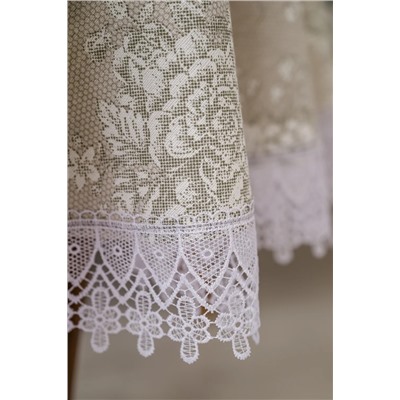 Натали Скатерть Скатерть Шантильи с кружевом круглая