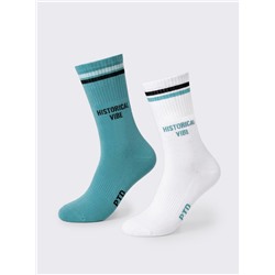 Гольфы трикотажные для девочек, 2 пары в комплекте