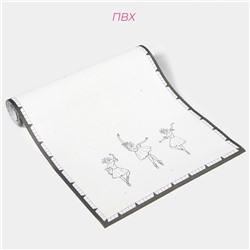 Дорожка новогодняя на стол Доляна «Волшебная сказка», сервировочная, 180×30 см, белая