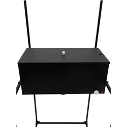 Душевая кабина «ТермМикс», с ЭВН, 1250 Вт, 53 л, 75.5×75.5×240 см, чёрная