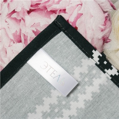 Фартук «Этель» Flowers, 60×70 см, 100% хлопок, саржа 190 г/м²