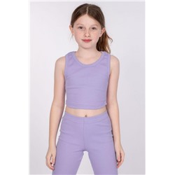 Топ для девочки 21242 (Лавандовый)