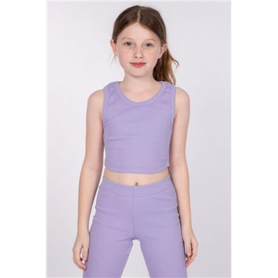 Топ для девочки 21242 (Лавандовый)
