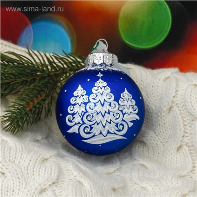 Ёлочный шар «Новогодний» d=6 см, без упаковки, МИКС